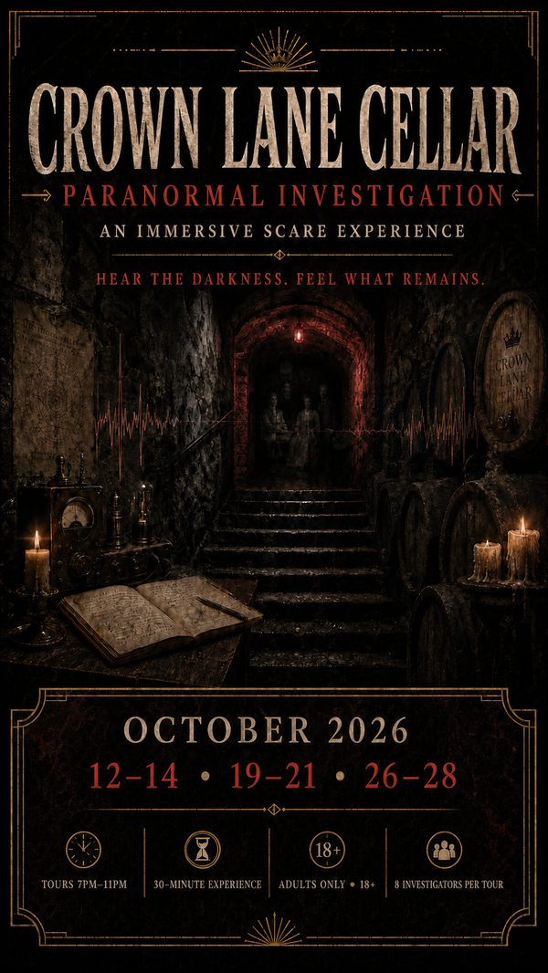 Paranormal Investigation | Crown Lane Cellar