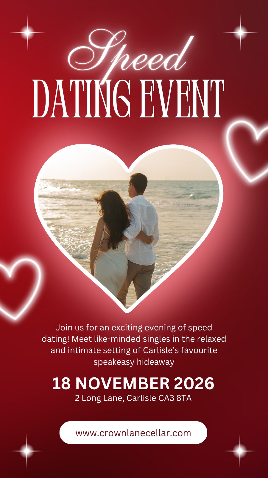Speed Dating at Crown Lane Cellar